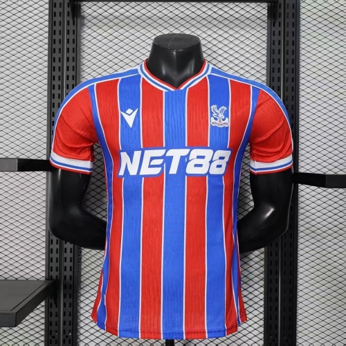 2025/2026 Player Versio Crystal Palace Home Football Shirt