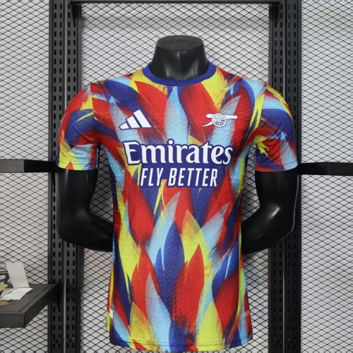 2025/2026 Player Version Arsenal Colorful Training Suit Football Shirt