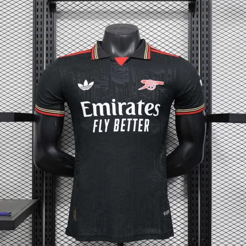 2025/2026 Player Version Arsenal Special Edition Black Football Shirt