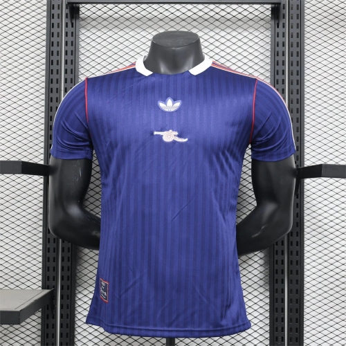 2025/2026 Player Version Arsenal Special Edition Blue Football Shirt