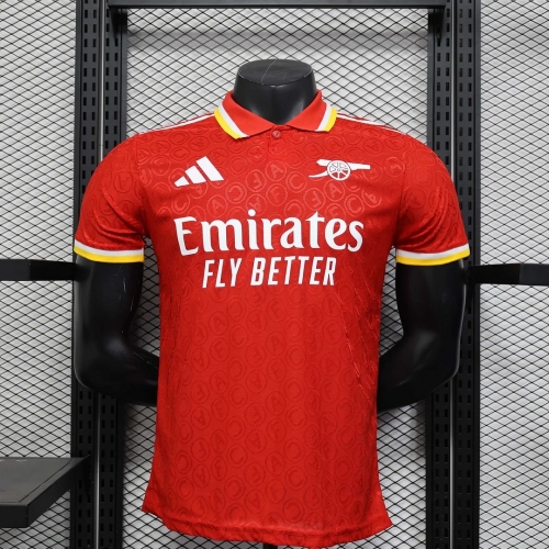 2025/2026 Player Version Arsenal Special Edition Red Football Shirt