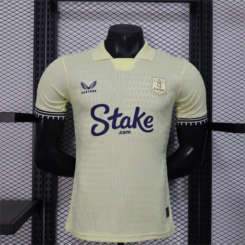 2025/2026 Player Version Everton Away Football Shirt