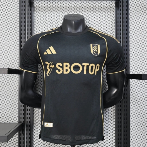 2025/2026 Player Version Fulham Third Away Football Shirt