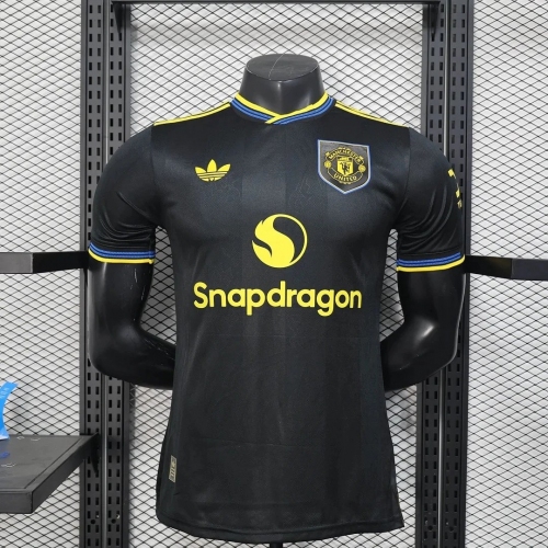 2025/2026 Player Version Manchester United Third Away Football Shirt