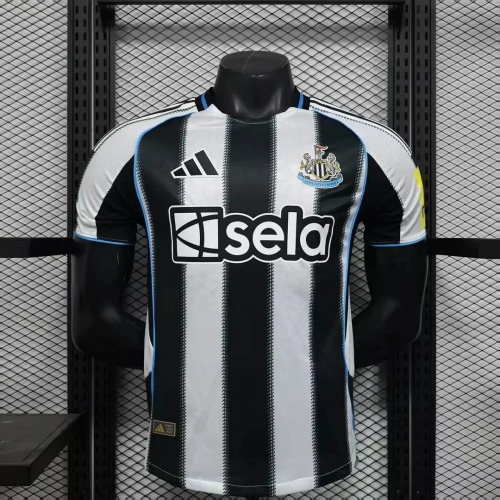 2025/2026 Player Version Newcastle United Home Soccer Jersey