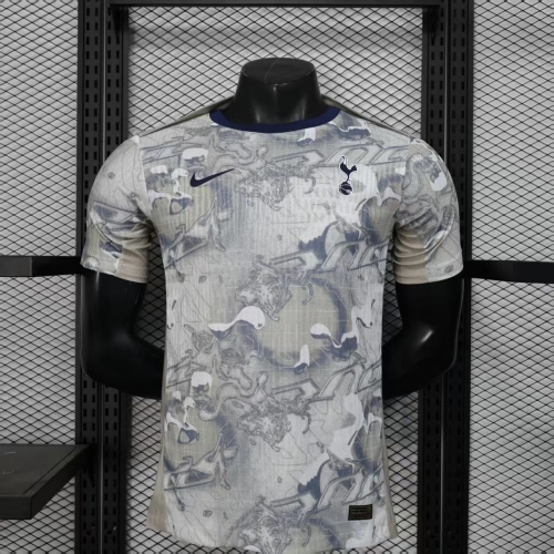 2025/2026 Player Version Tottenham Special Edition Grey Football Shirt