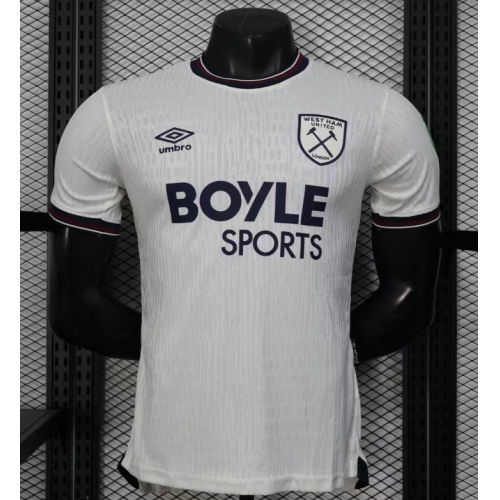 2025/2026 Player Version West Ham United Away Football Shirt