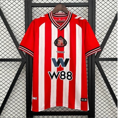 2025/2026 Sunderland Home Football Shirt