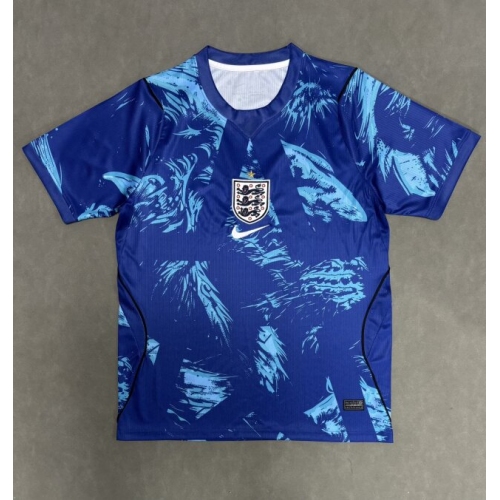 2026 England National Team Goalkeeper Blue Football Shirt