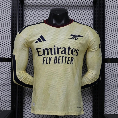 2026/2027 Long Sleeve Player Version Arsenal Third Away Football Shirt