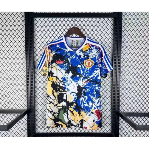 2026/2027 Manchester United x Stone Roses Football Shirt Blue