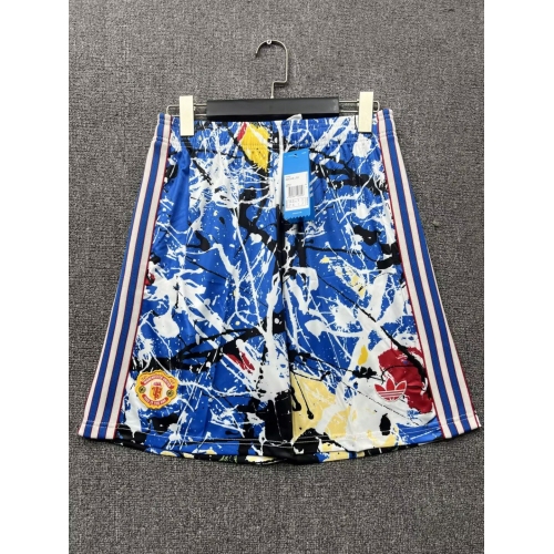 2026/2027 Manchester United x Stone Roses Shorts Blue