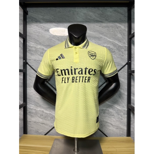 2026/2027 Player Version Arsenal Special Edition Yellow Football Shirt