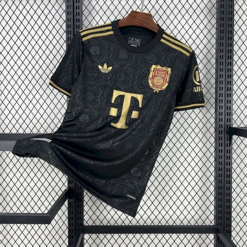 2025/2026 Bayern Munich 125th Anniversary Edition Black Football Shirt