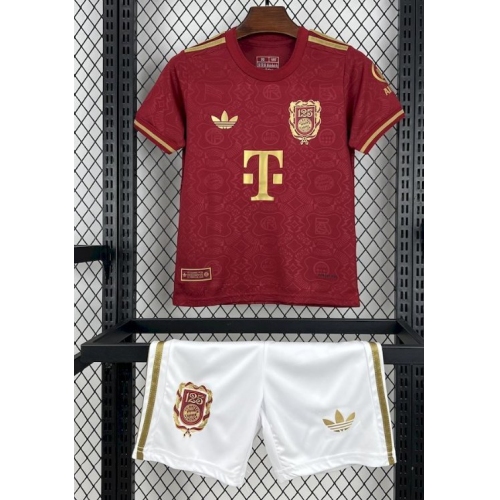2025/2026 Bayern Munich 125th Anniversary Edition Football Shirt Kids Size