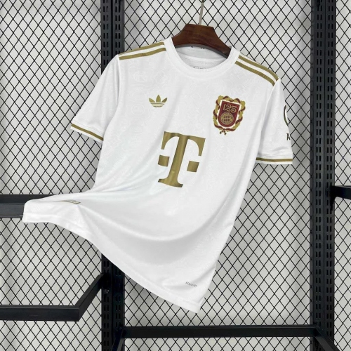 2025/2026 Bayern Munich 125th Anniversary Edition White Football Shirt