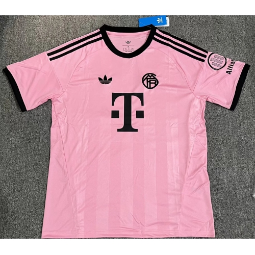2025/2026 Bayern Munich Goalkeeper Pink Football Shirt