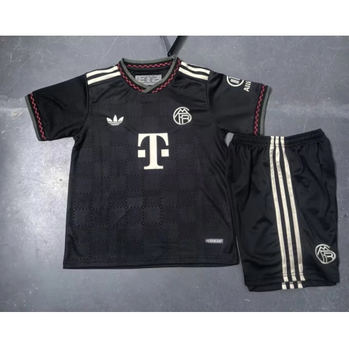 2025/2026 Bayern Munich Third Away Football Shirt Kids Size