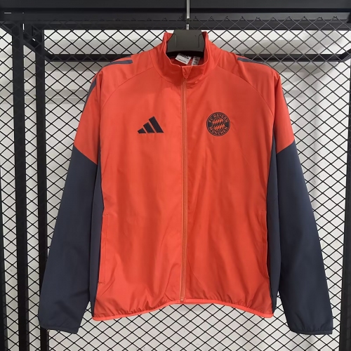 2025/2026 Bayern Munich Windbreaker Orange Football Shirt