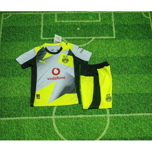 2025/2026 Dortmund Away Football Shirt Kids Size