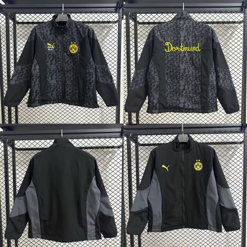 2025/2026 Dortmund Double-Sided Windbreaker Football Shirt