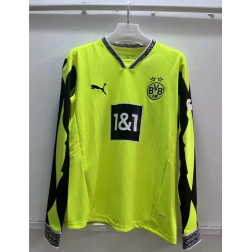 2025/2026 Dortmund Special Edition Fluorescent Green Long Sleeve Football Shirt