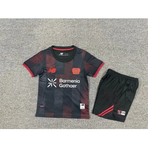2025/2026 Leverkusen Home Football shirt Kids Size