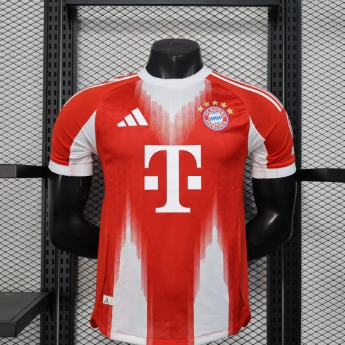 2025/2026 Player Version Bayern Munich Home Football Shirt