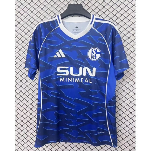 2025/2026 Schalke 04 Home Football Shirt