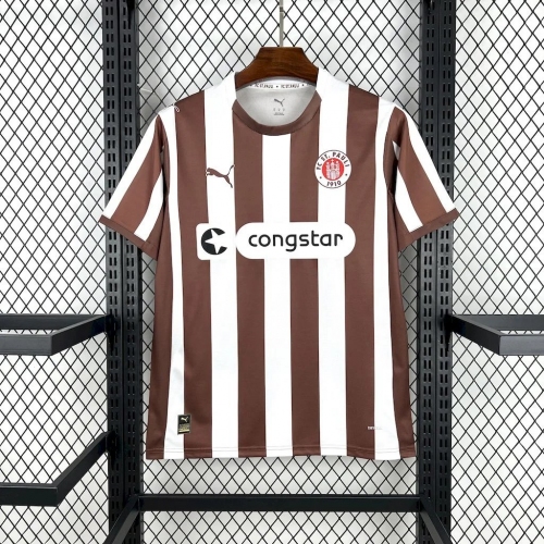 2025/2026 St. Pauli Home Football Shirt