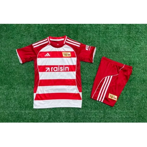 2025/2026 Union Berlin Home Football Shirt Kids Size