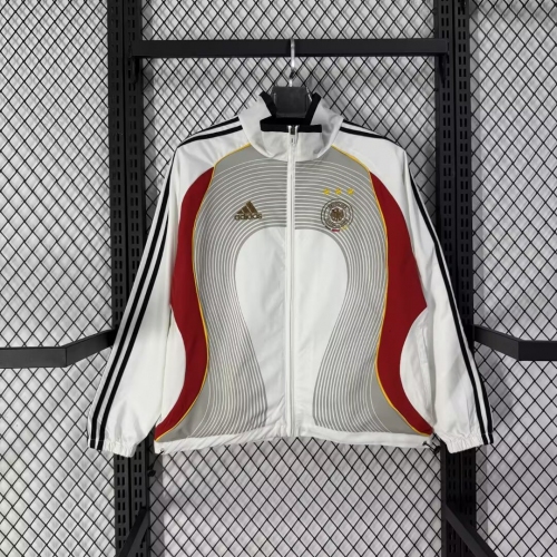 2026 Germany National Team Windbreaker White Football Shirt