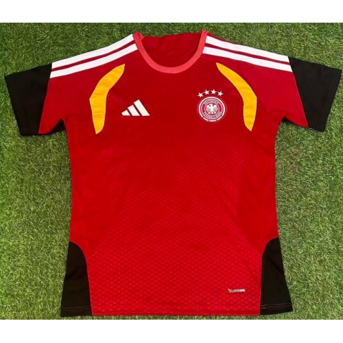 2026 Germany Training Suin Red Football Shirt