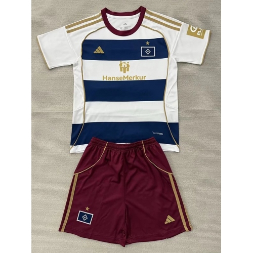 2026 Hamburger Special Edition White Kids Soccer Jersey