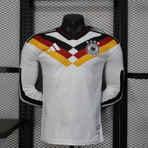 Argentina Germany Home Long Sleeves Jersey Player Version World Cup 2026