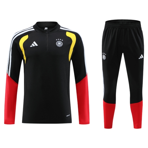 Germany 1/4 Zip Tracksuit 2026 Black