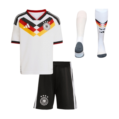 Germany Home World Cup Kids Soccer Jerseys Full Kit 2026