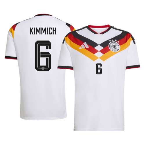 KIMMICH #6 Germany Home Soccer Jersey World Cup 2026
