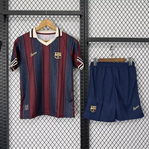 2025/2026 Barcelona 125th Anniversary Edition Football Shirt Kids Size