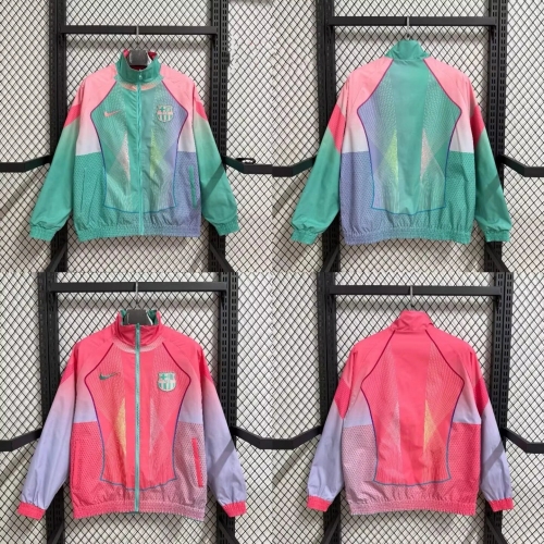 2025/2026 Barcelona Double-Sided Windbreaker Football Shirt