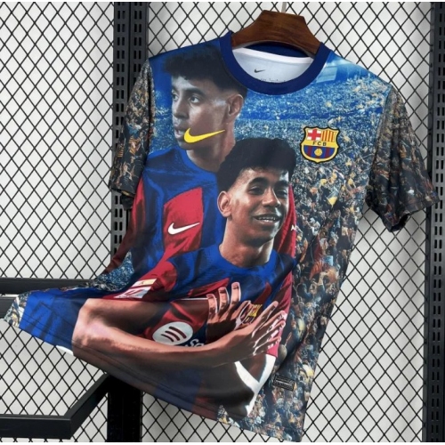 2025/2026 Barcelona LAMINE YAMAL Special Edition Football Shirt