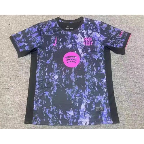 2025/2026 Barcelona Special Edition Black Purple Football Shirt