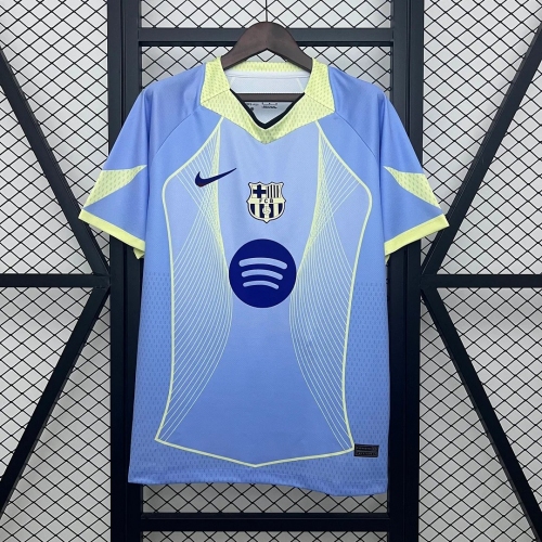 2025/2026 Barcelona Special Edition Blue Football Shirt