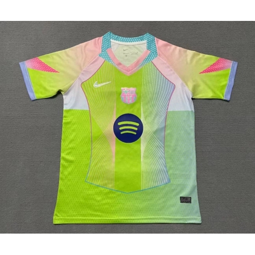 2025/2026 Barcelona Special Edition Green Football Shirt