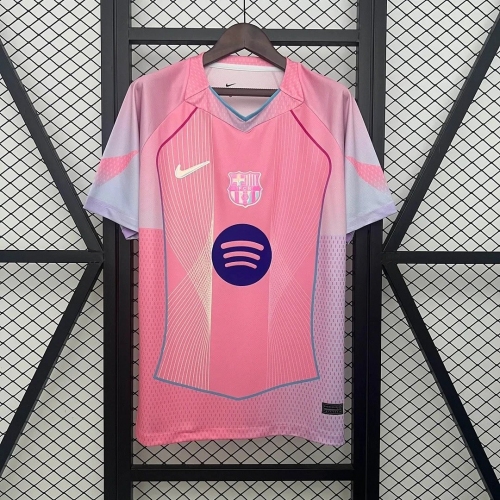 2025/2026 Barcelona Special Edition Pink Football Shirt