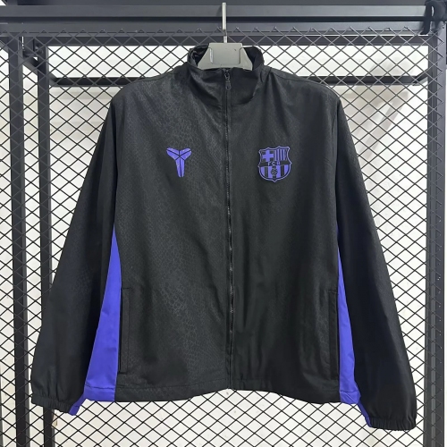 2025/2026 Barcelona Windbreaker Black Football Shirt