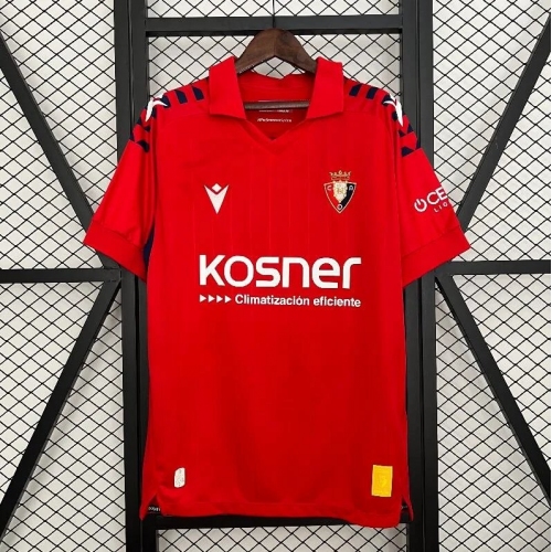 2025/2026 Osasuna Home Football Shirt