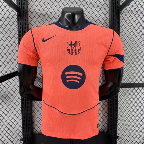 2025/2026 Player Version Barcelona Third Away Football Shirt