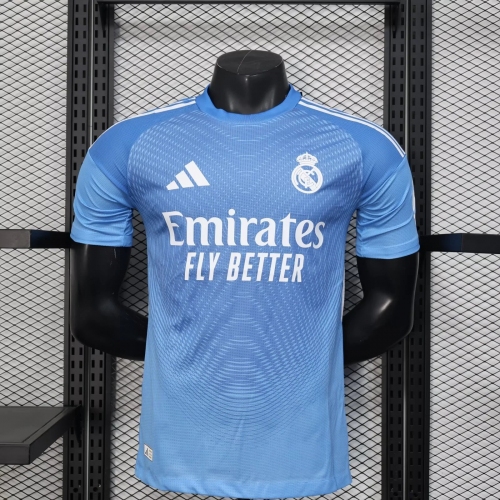 2025/2026 Player Version Real Madrid Goalkeeper Football Shirt