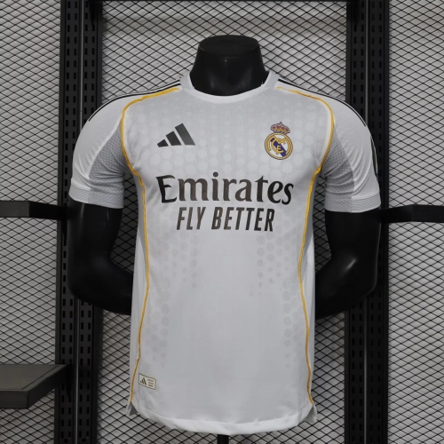2025/2026 Player Version Real Madrid Home Football Shirt1:1